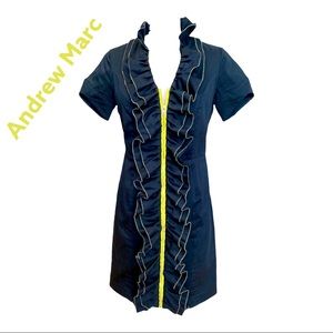 Andrew Marc Zip Up Dress